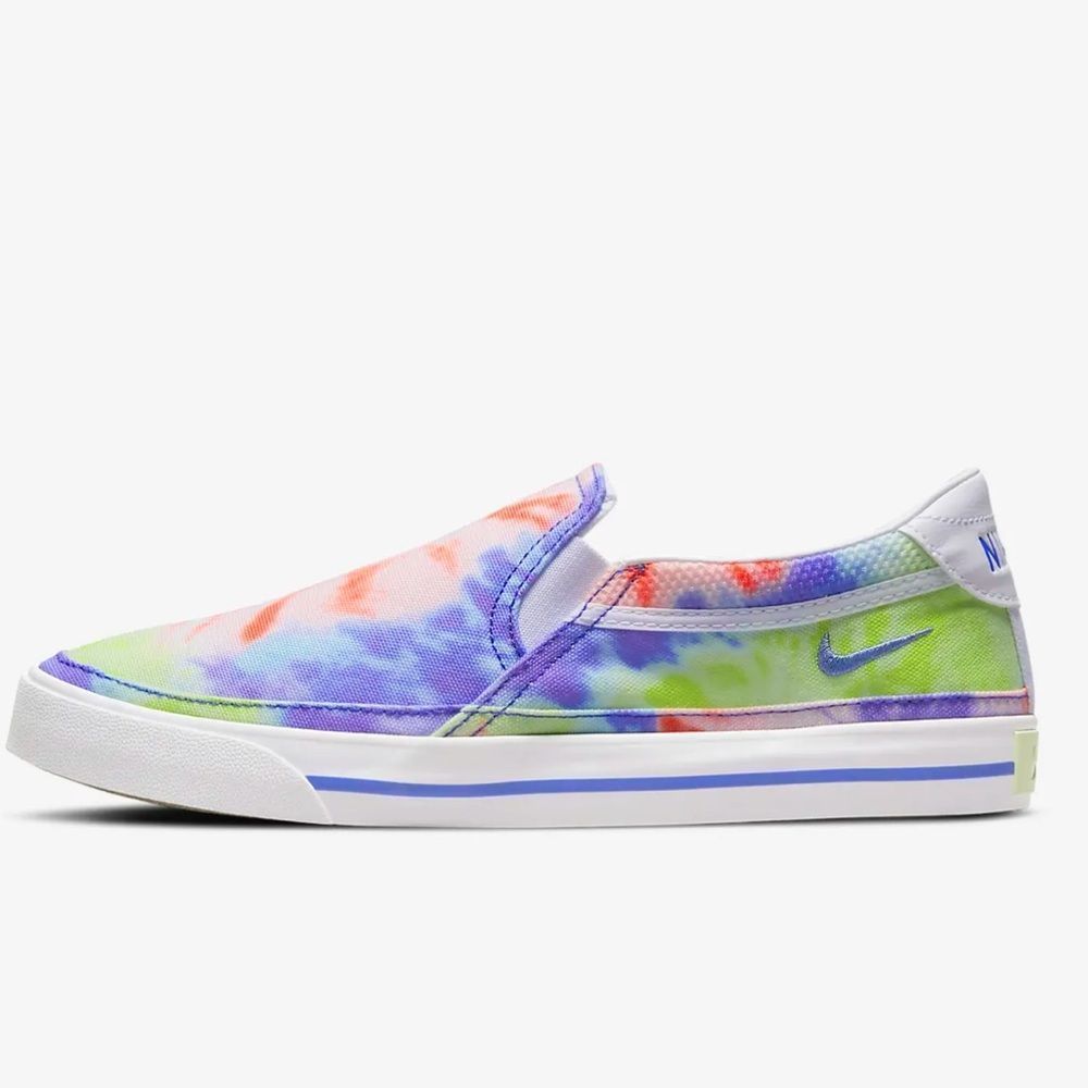 Nike Tie-Dye Slip-On Athletic Shoes - Multicolor - Picture 4 of 9